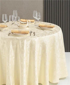 Tovaglia jacquard in poliestere per hotel