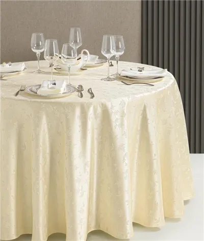 Tovaglia jacquard in poliestere ultra alto per hotel
